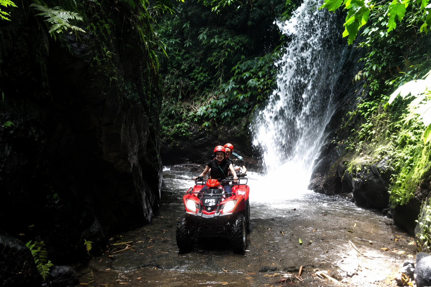 Bali ATV Adventure through Jungle and Natural Terrain