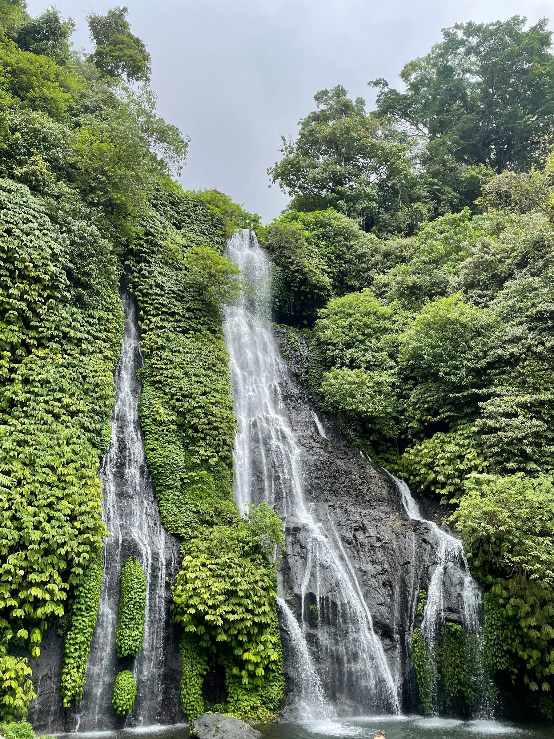 Banyumala Waterfall in North Bali