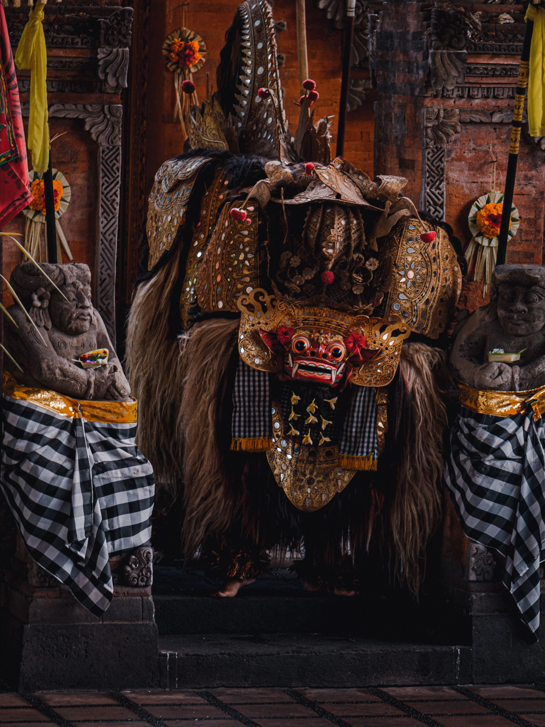 Traditional Barong Dance Performance in Bali