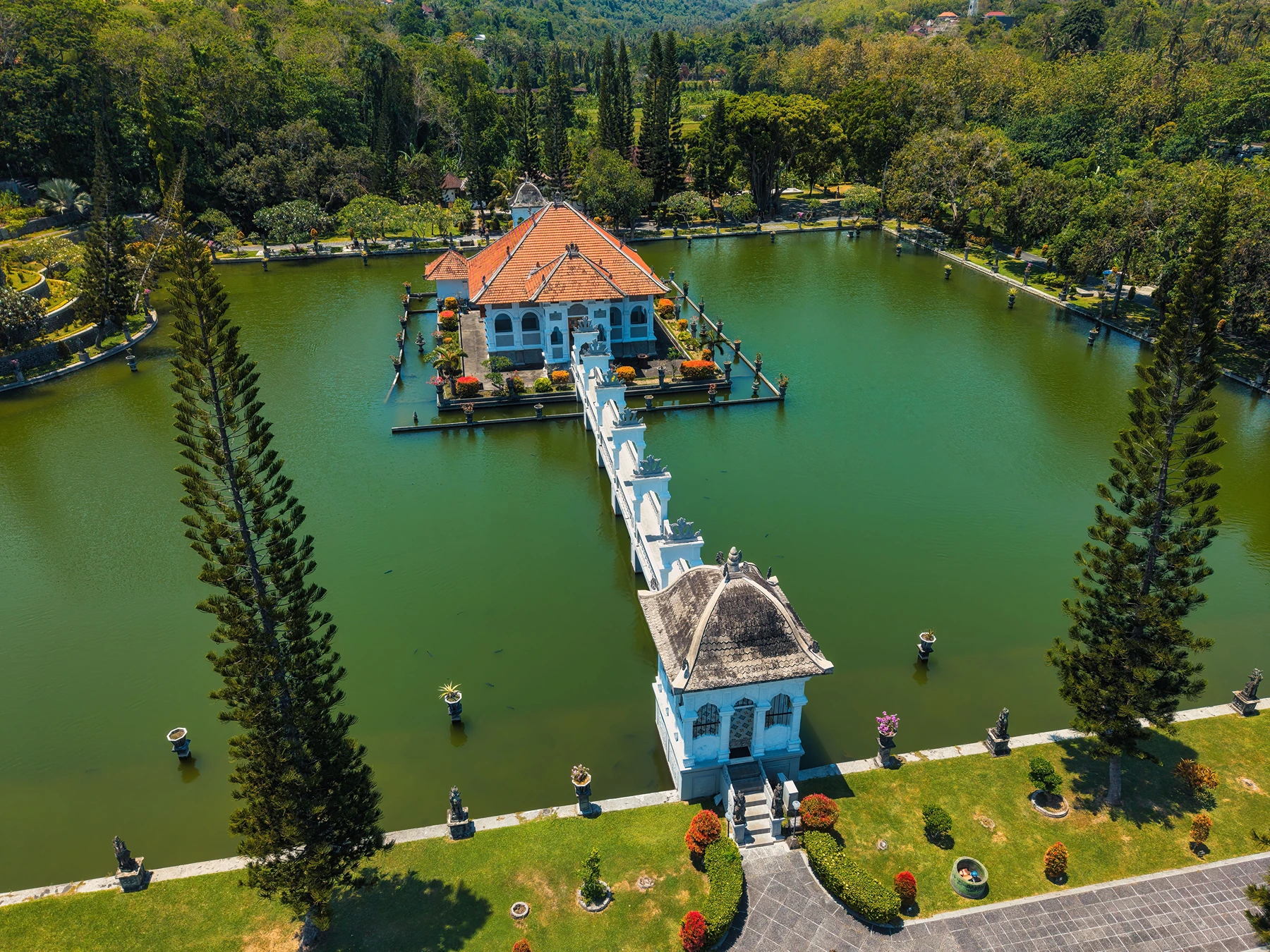 Taman Ujung Palace in Karangasem East Bali