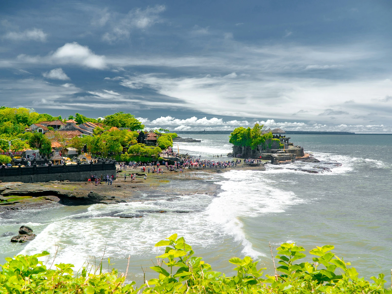 Tanah Lot Temple on the Bali Coast