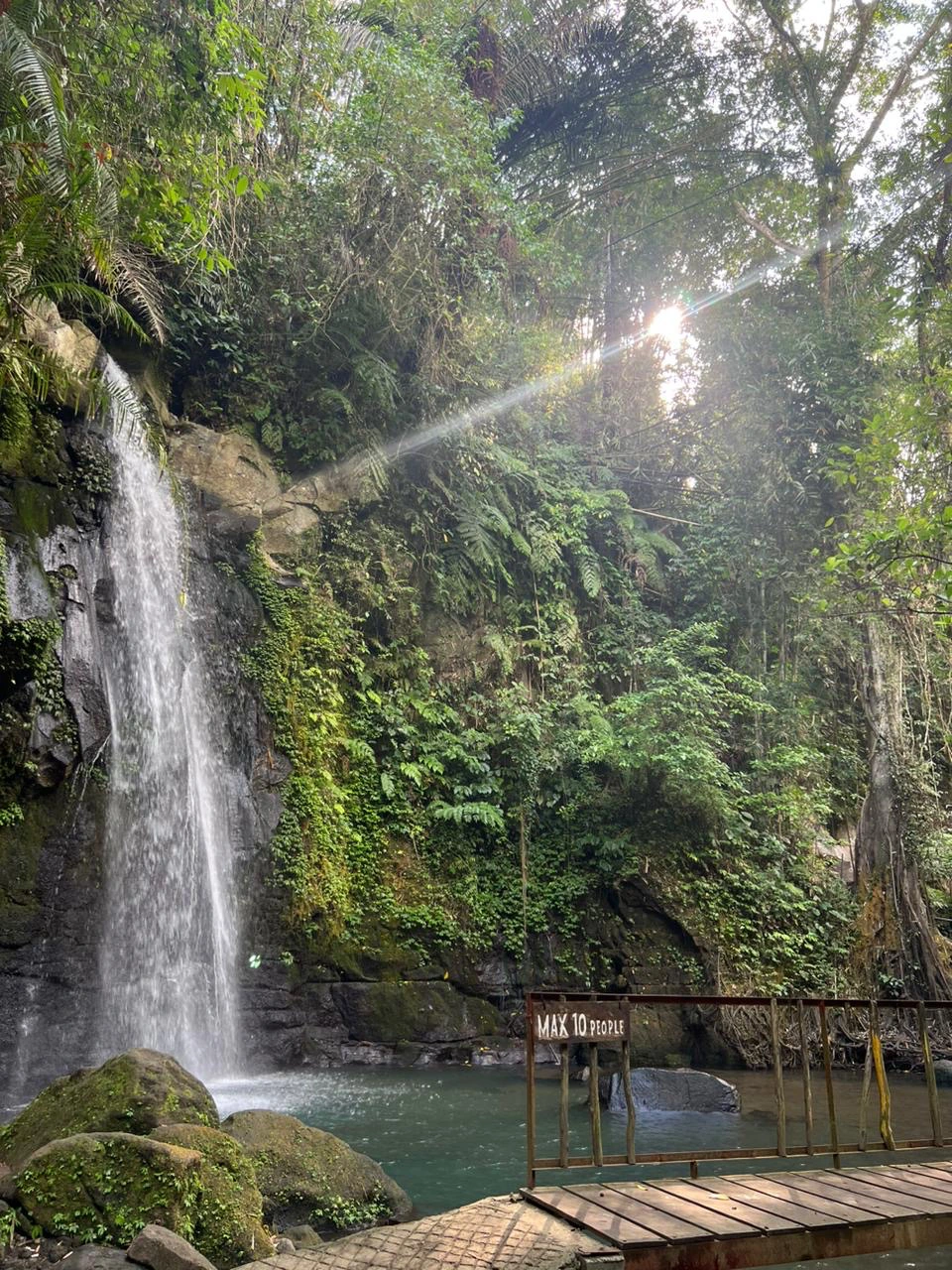 ulu petanu waterfall ubud